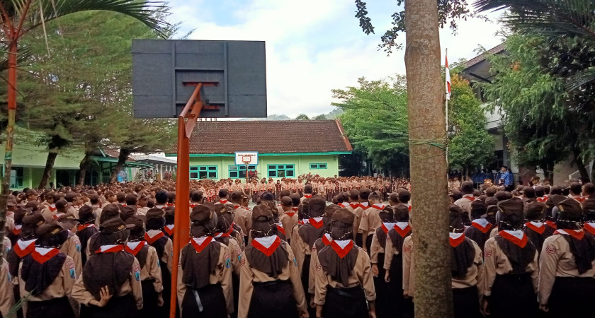 Peringatan Hari Sumpah Pemuda SMP Negeri 1 Ngadirojo